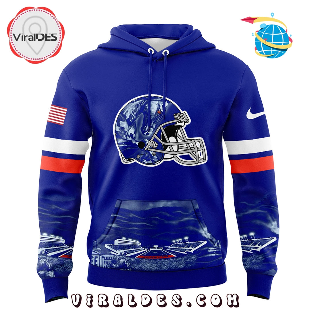 Boise State Broncos Art Edition Limited Edition Hoodie