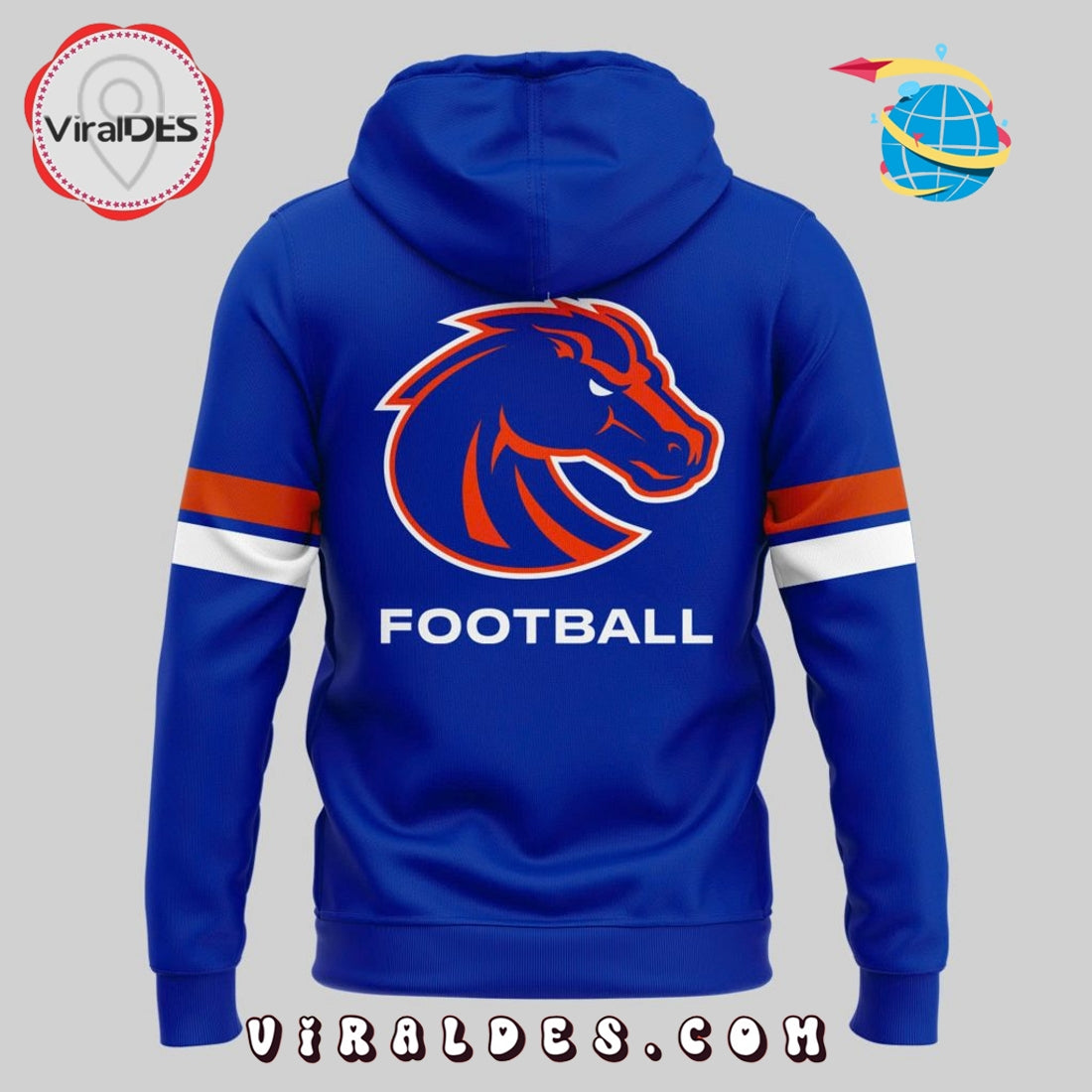 Boise State Football The Best Blue Hoodie 2025