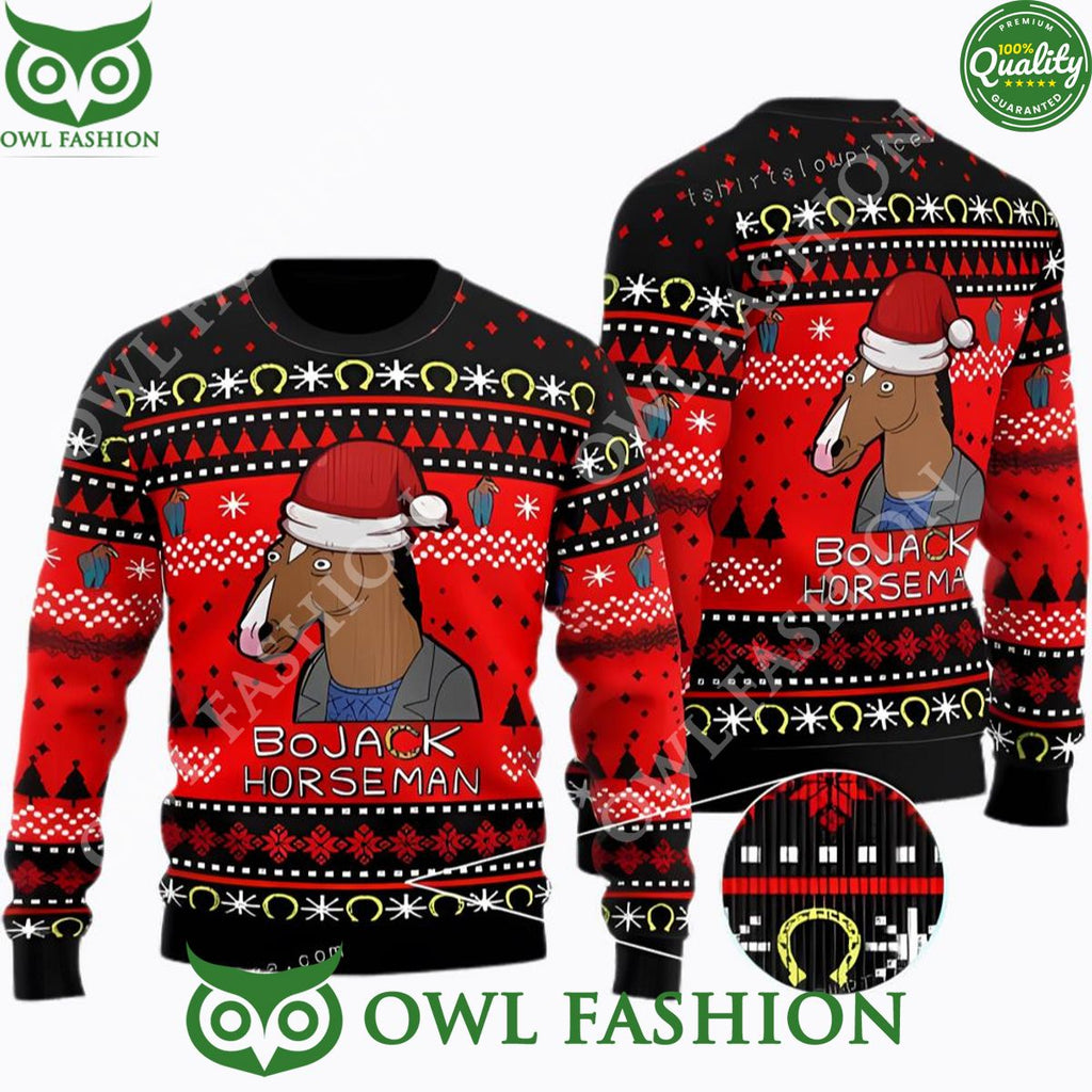 Bojack Horseman Comedy Ugly Christmas Sweater Jumper