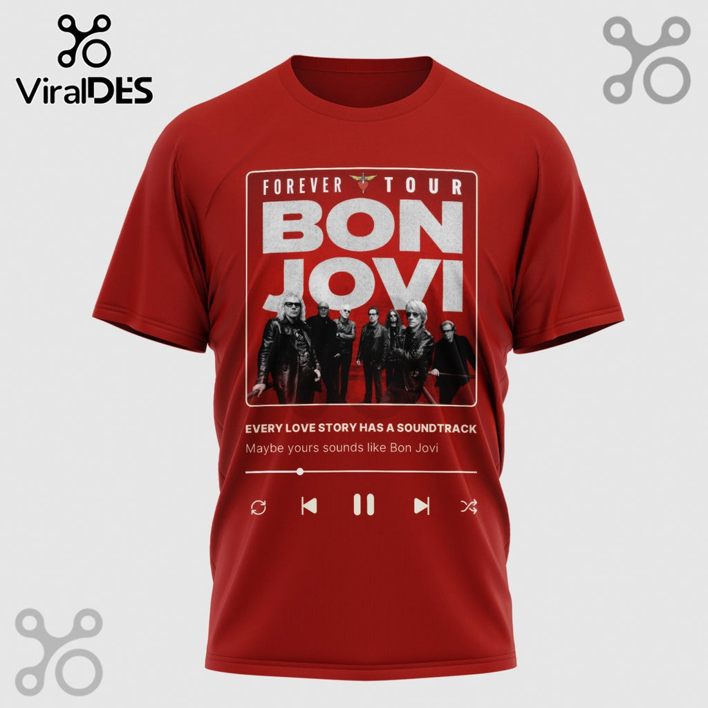 Bon Jovi Forever Tour Graphic T-Shirt