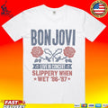 Bon Jovi Live In Concert Slippery When Wet 86- 87 T-shirt