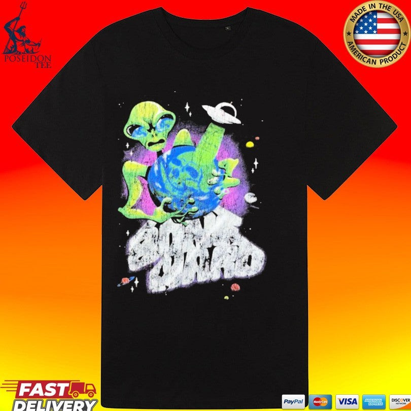 Boneyard Chicago Boneyard Alien Invasion T-shirt