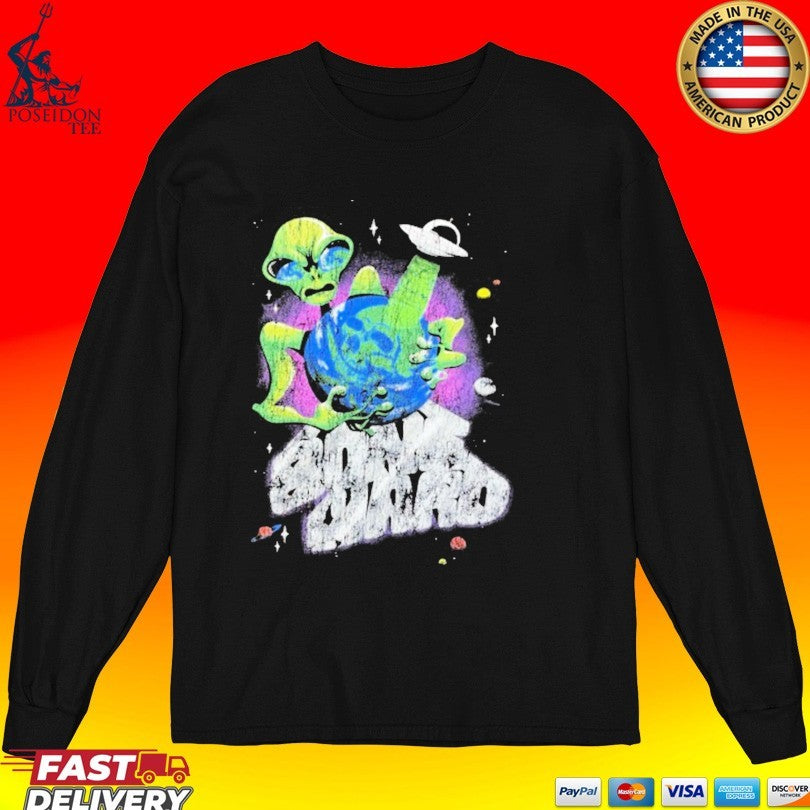 Boneyard Chicago Boneyard Alien Invasion T-shirt
