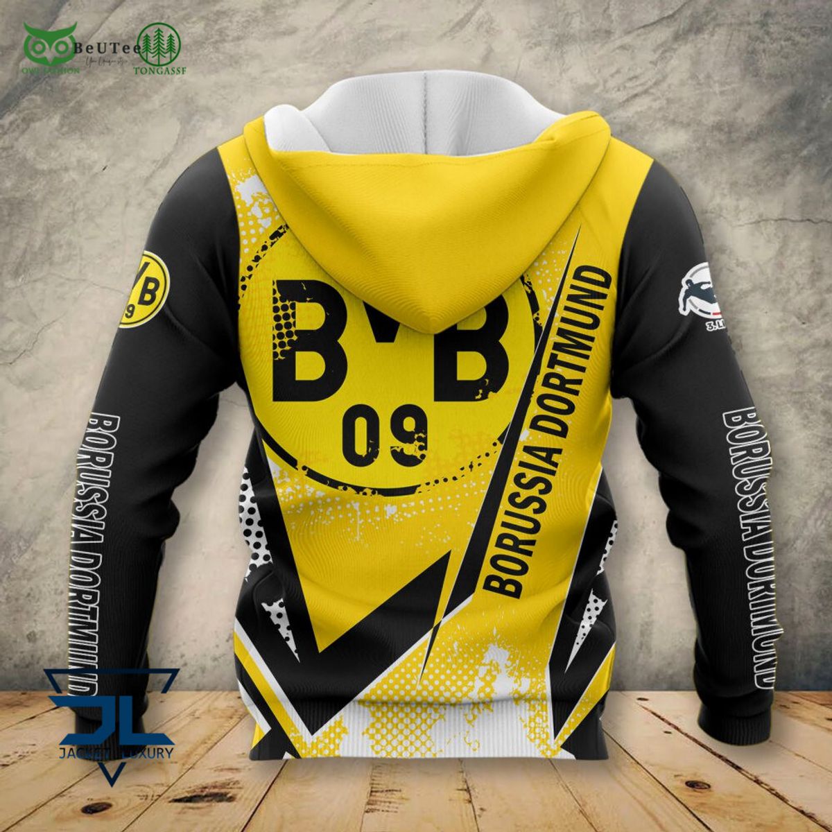 Borussia Dortmund II Bundesliga Ihren Namen 3D Hoodie Shirt Polo