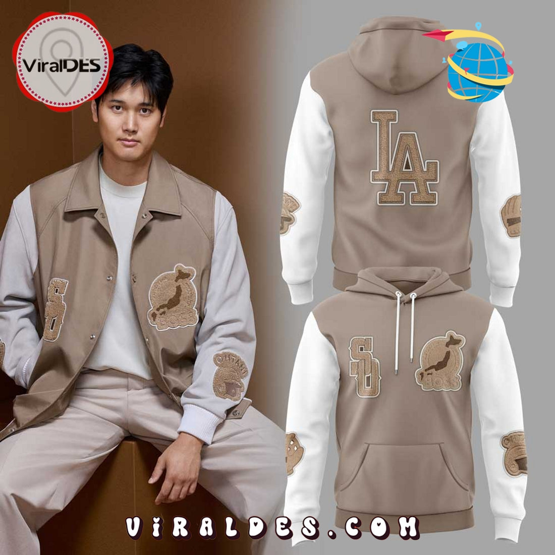 BOSS x Shohei Ohtani Artwork Hoodie, Pants