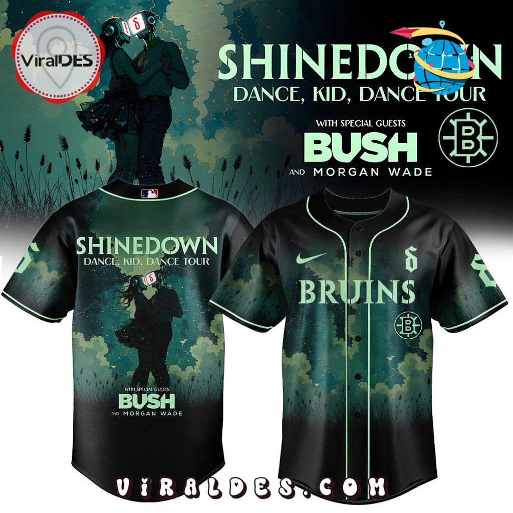 Boston Bruins x Shinedown Dnace Kid Dance 2025 Jersey
