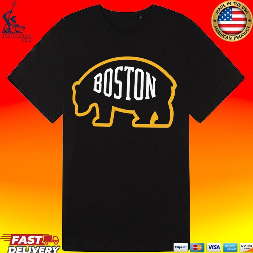 Boston Pros Bruins ’47 Core Standing Bear T-shirt