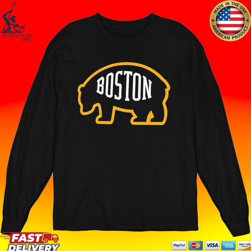 Boston Pros Bruins ’47 Core Standing Bear T-shirt