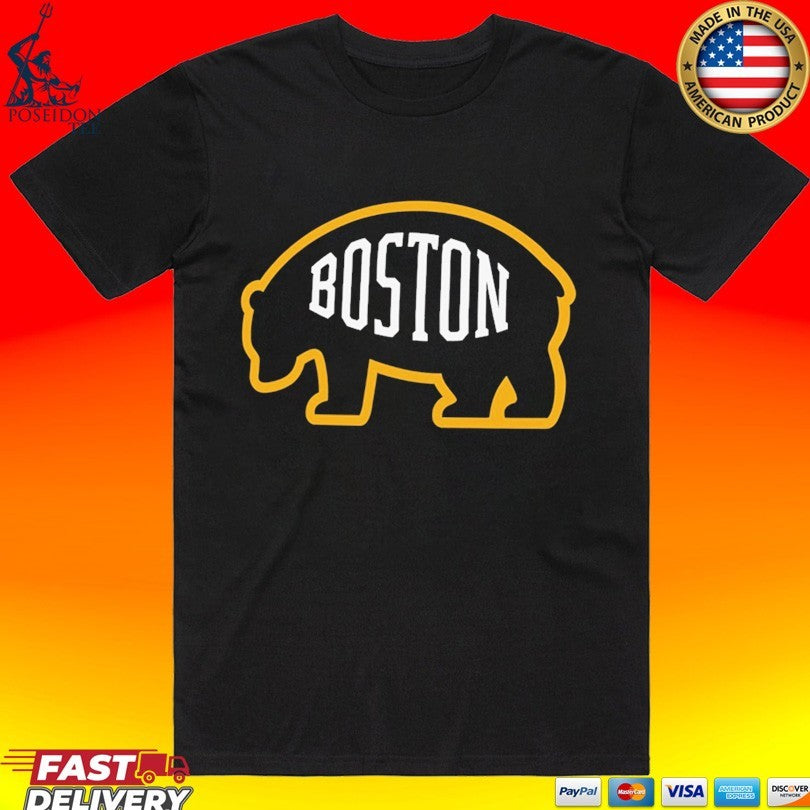 Boston Pros Bruins ’47 Core Standing Bear T-shirt