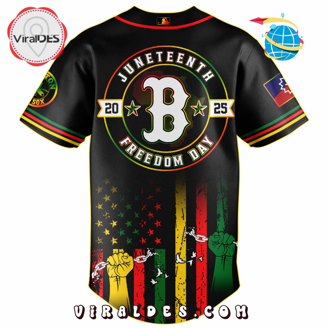 Boston Red Sox x 2025 Juneteenth Day Jersey