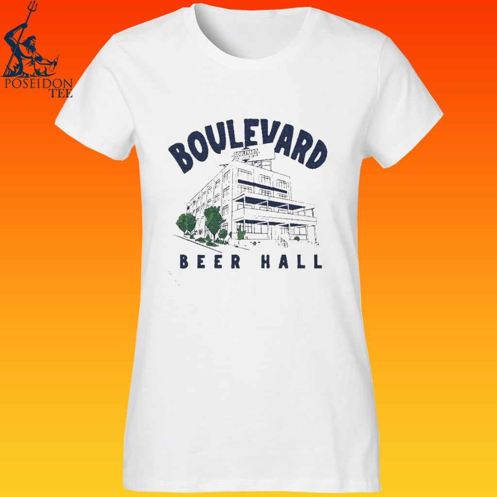 Boulevard Beer Hall Vintage Grey T-shirt