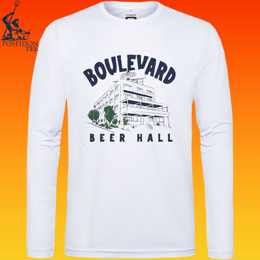 Boulevard Beer Hall Vintage Grey T-shirt