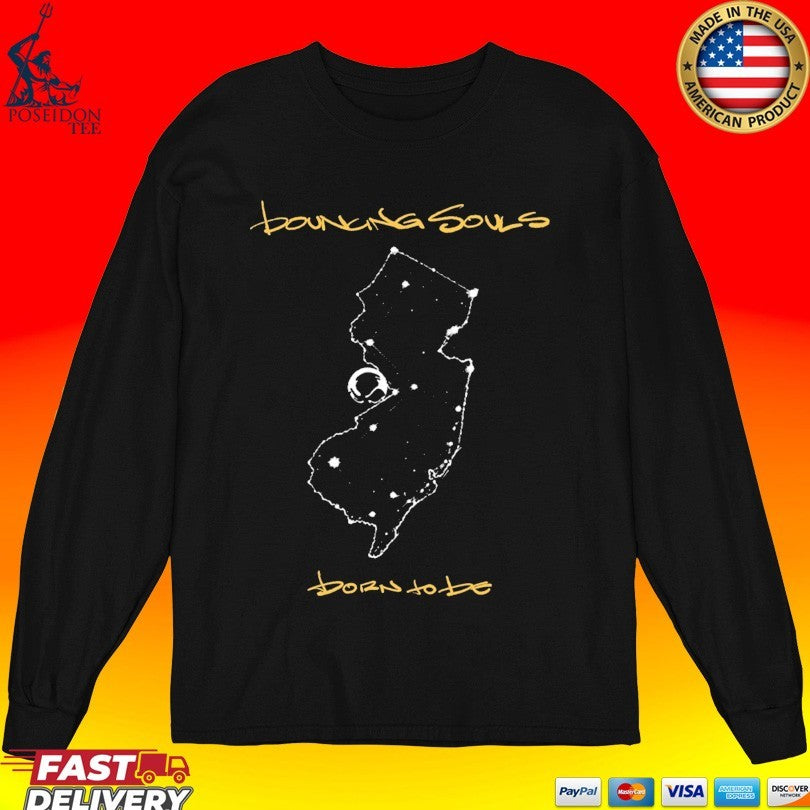 Bouncing Souls Born To Be New Jersey T-shirt