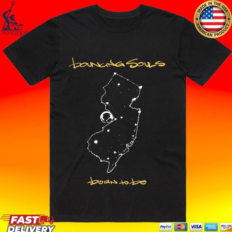Bouncing Souls Born To Be New Jersey T-shirt
