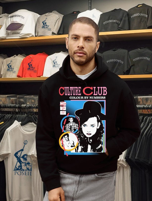Boy George And Culture Club Colour By Numbers T-shirt