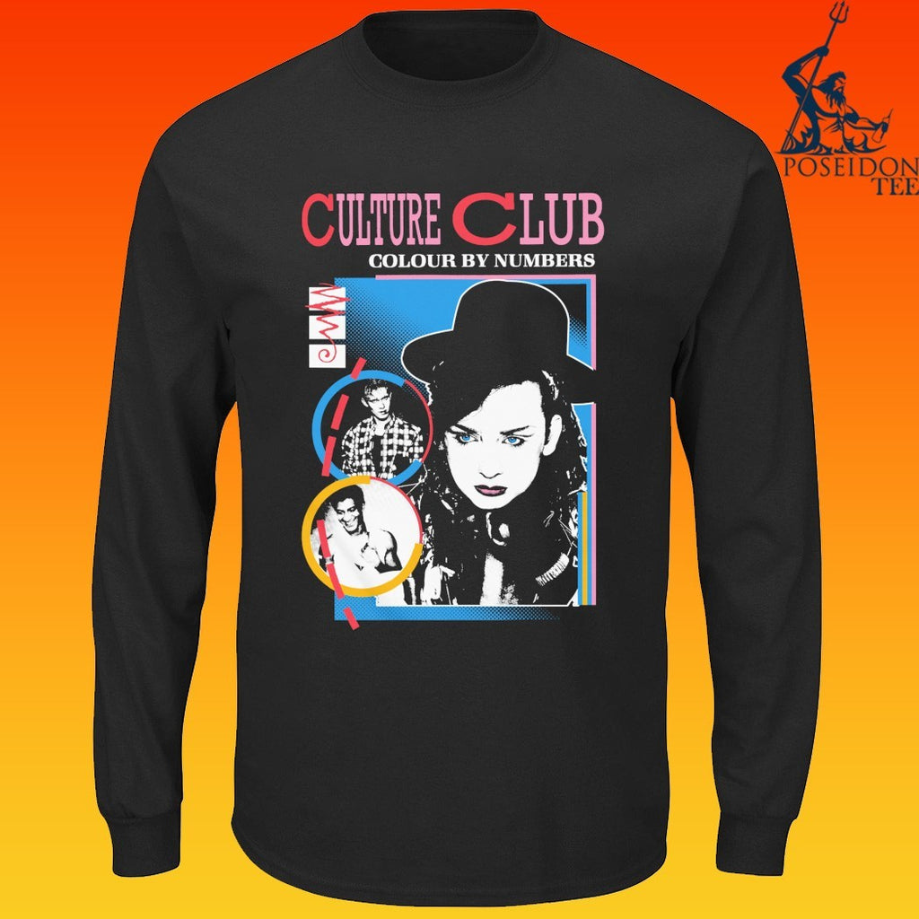 Boy George And Culture Club Colour By Numbers T-shirt