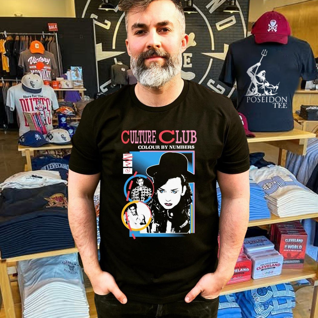Boy George And Culture Club Colour By Numbers T-shirt