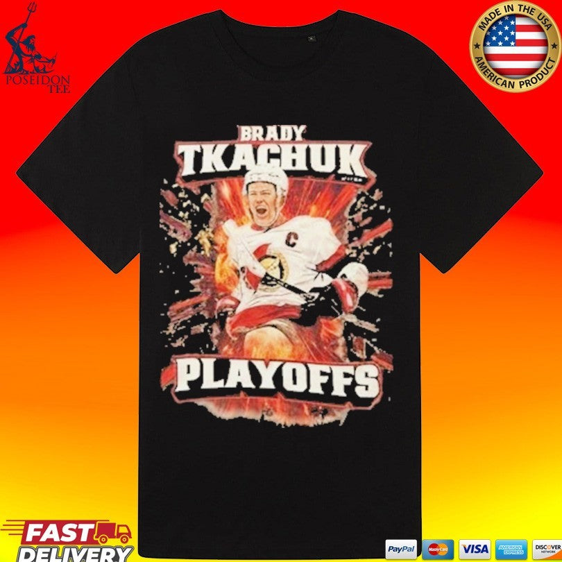 Brady Tkachuk Playoffs T-shirt