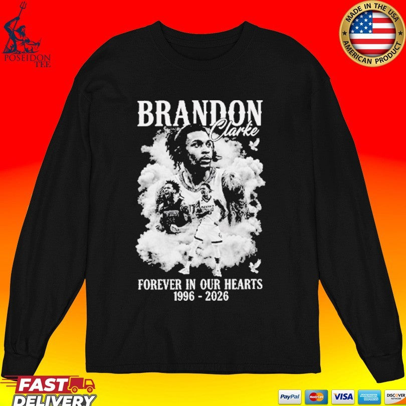 Brandon Clarke Forever In Our Hearts 1996-2026 T-shirt