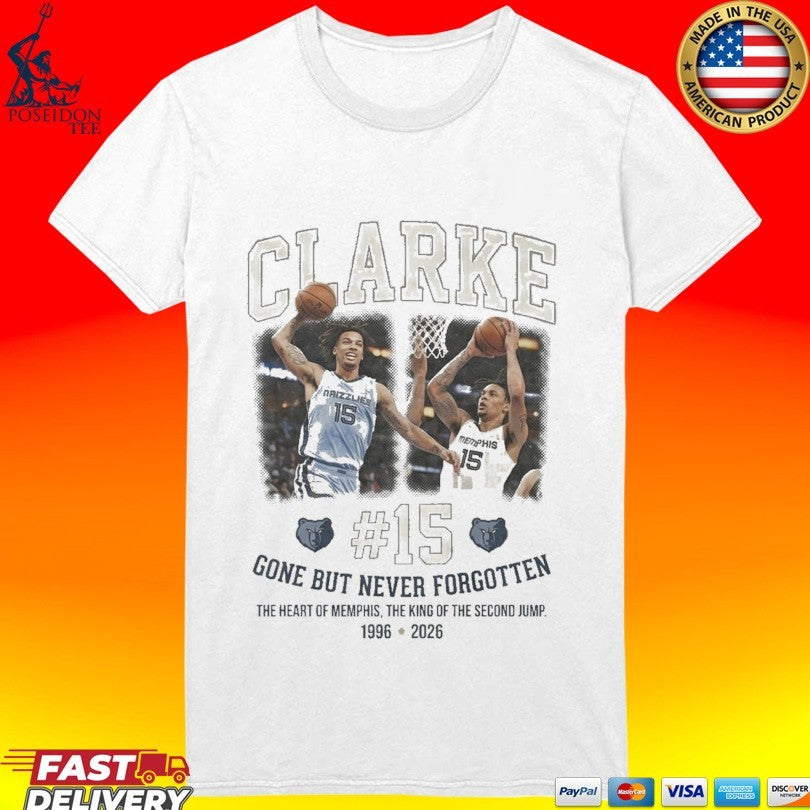 Brandon Clarke Memorial Memphis Basketball Legacy Tribute T-shirt