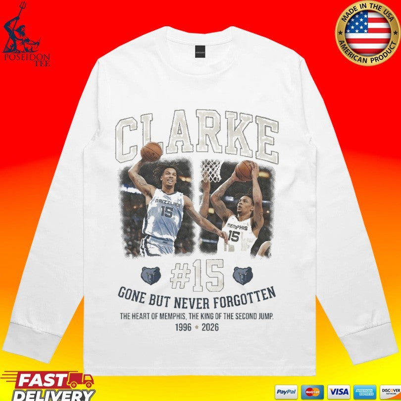 Brandon Clarke Memorial Memphis Basketball Legacy Tribute T-shirt