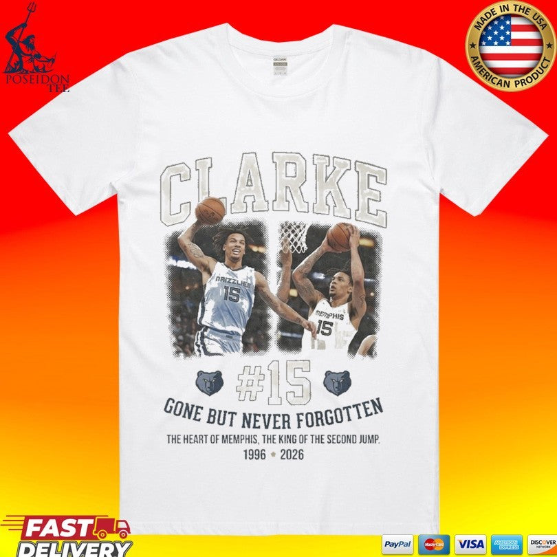 Brandon Clarke Memorial Memphis Basketball Legacy Tribute T-shirt