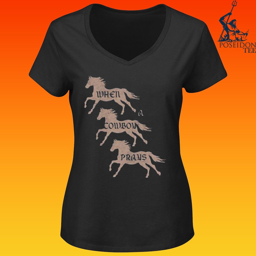 Brandon Lake When Cowboy Prays Maverick T-shirt