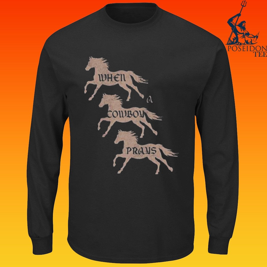 Brandon Lake When Cowboy Prays Maverick T-shirt