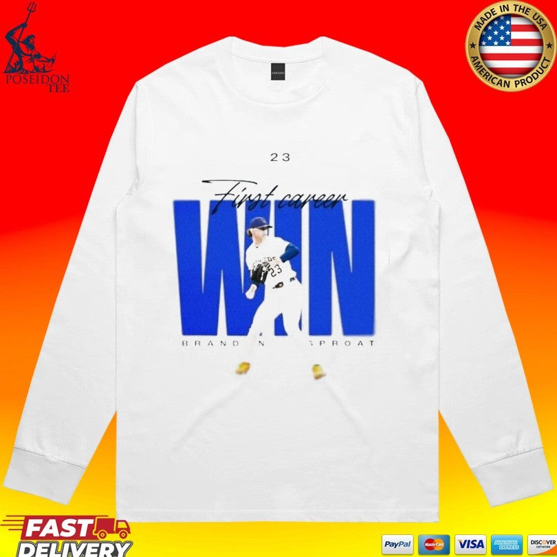 Brandon Sproat Brewers First Career Win T-shirt