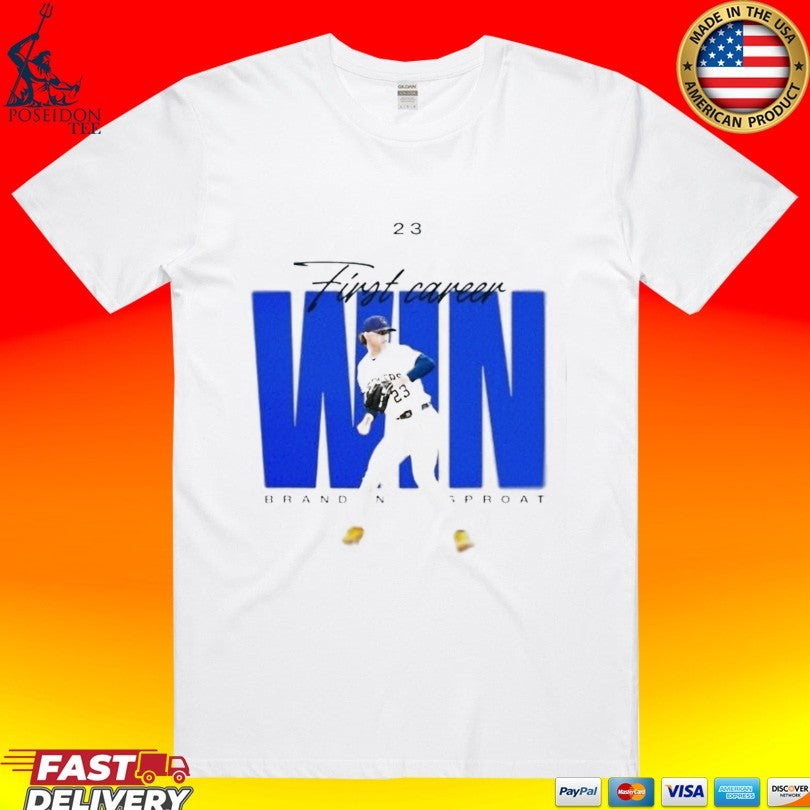 Brandon Sproat Brewers First Career Win T-shirt