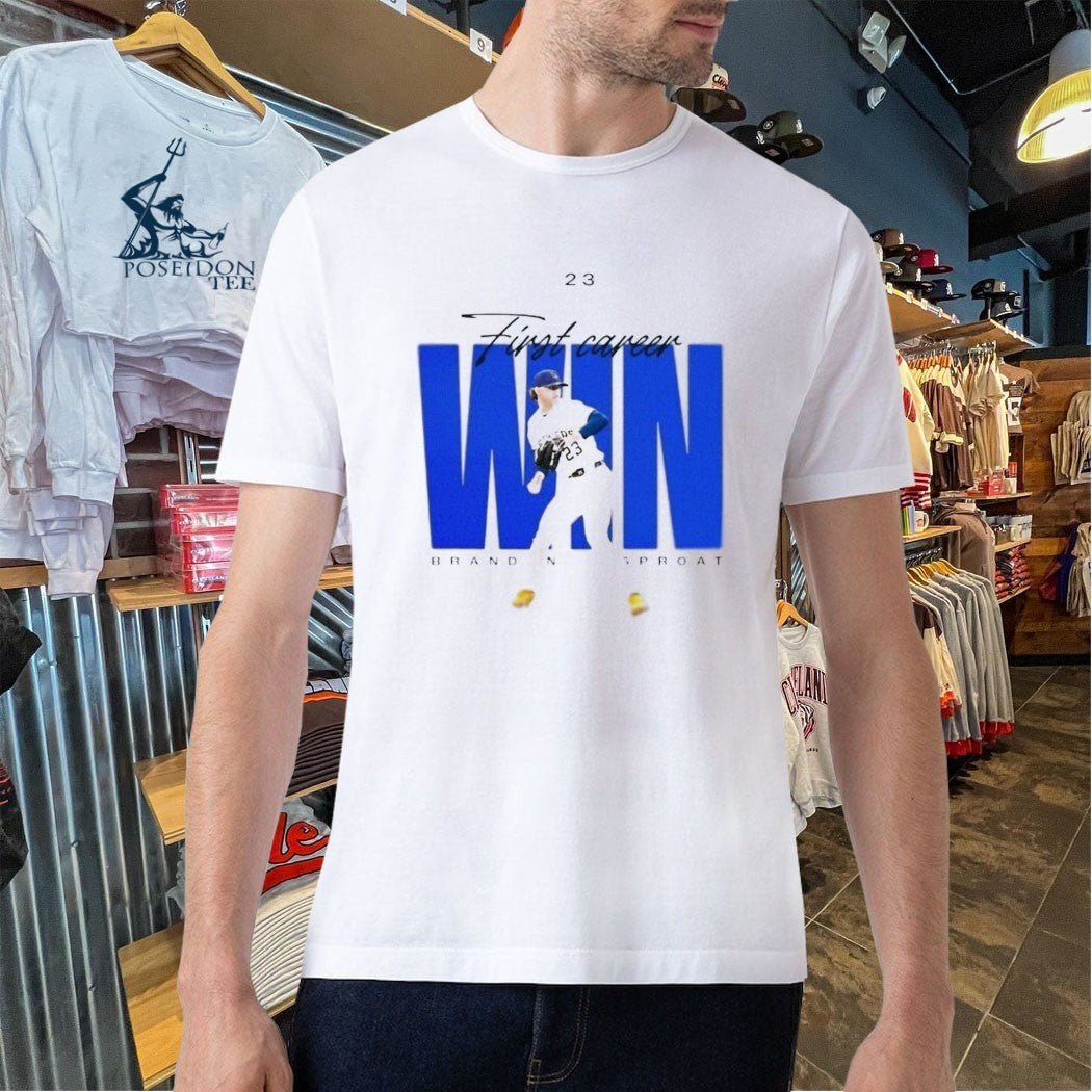 Brandon Sproat Brewers First Career Win T-shirt