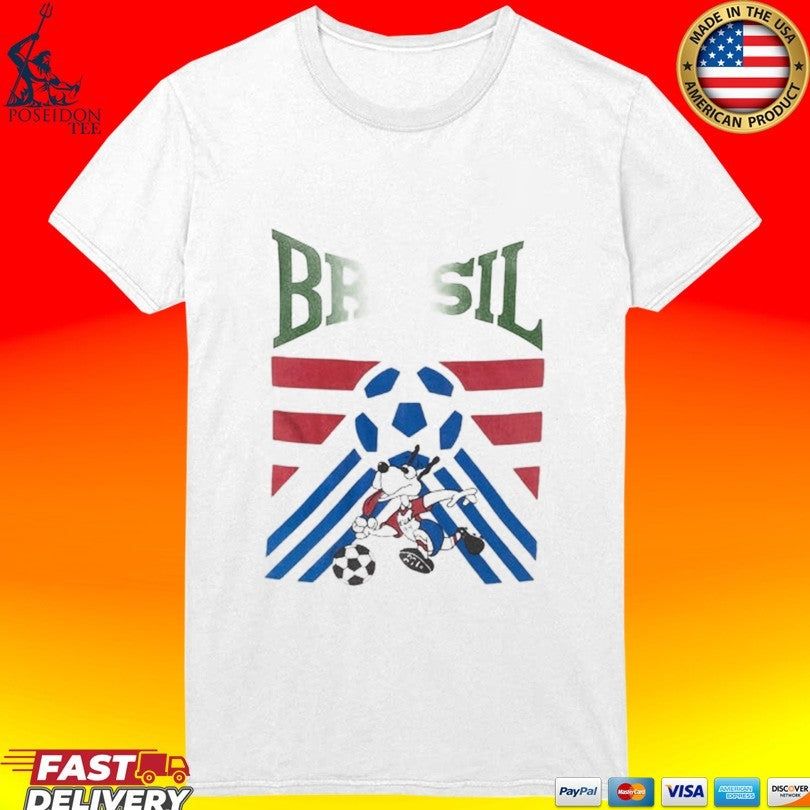 Brasil Striker Mascot Usa 94 T-shirt
