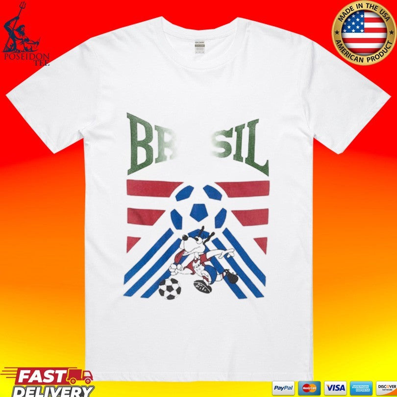 Brasil Striker Mascot Usa 94 T-shirt