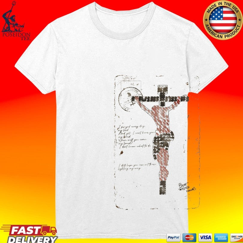 Bravest Jesus Postcard T-shirt