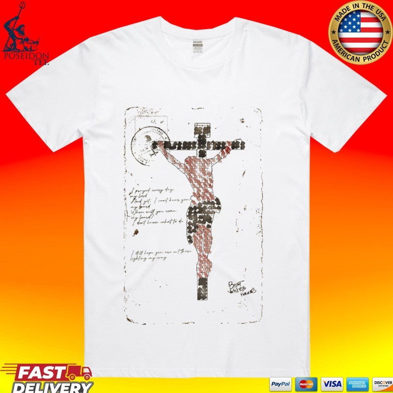 Bravest Jesus Postcard T-shirt
