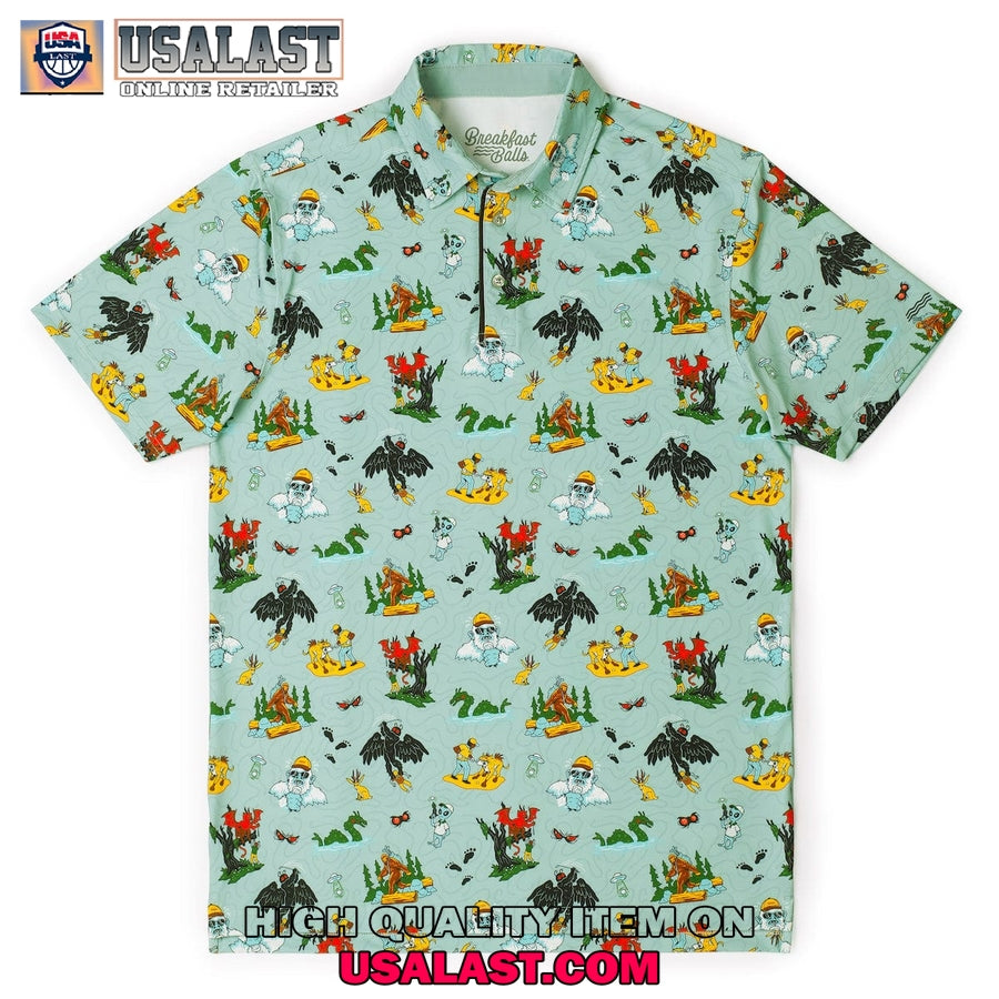 Breakfast Balls Supernatural Men Polo Shirt