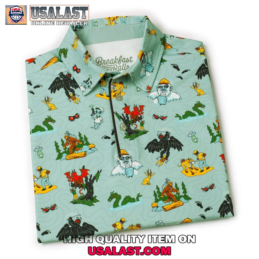Breakfast Balls Supernatural Men Polo Shirt