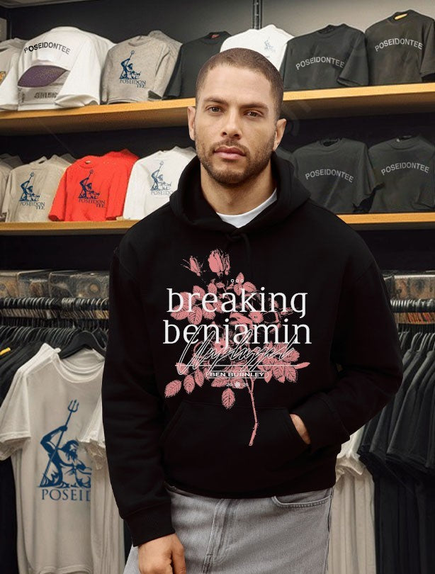 Breaking Benjamin Unplugged Flower T-shirt