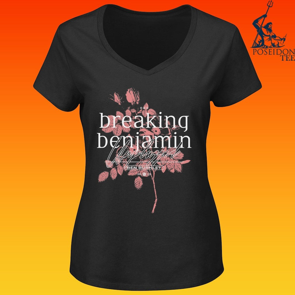 Breaking Benjamin Unplugged Flower T-shirt