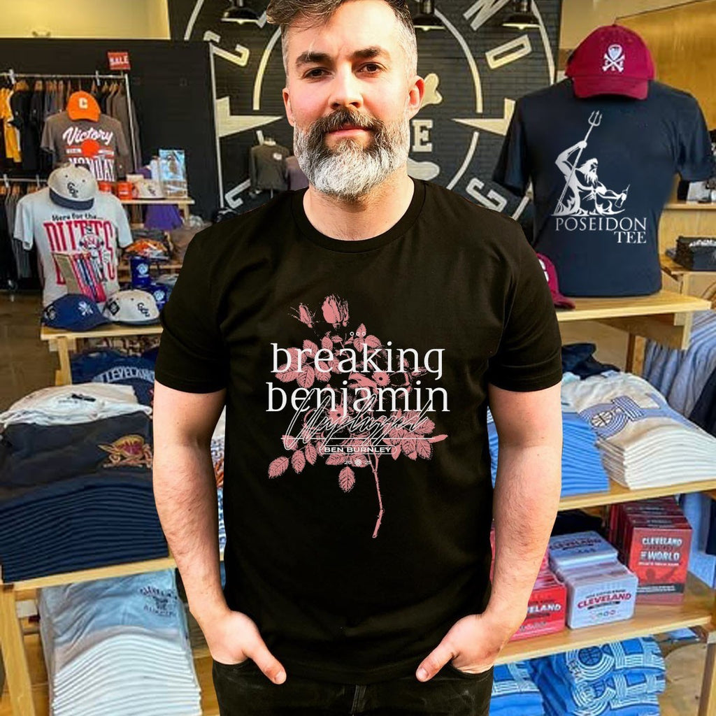 Breaking Benjamin Unplugged Flower T-shirt