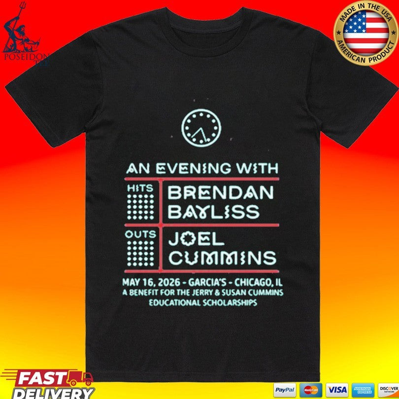 Brendan Bayliss May 16 2026 Chicago, IL T-shirt