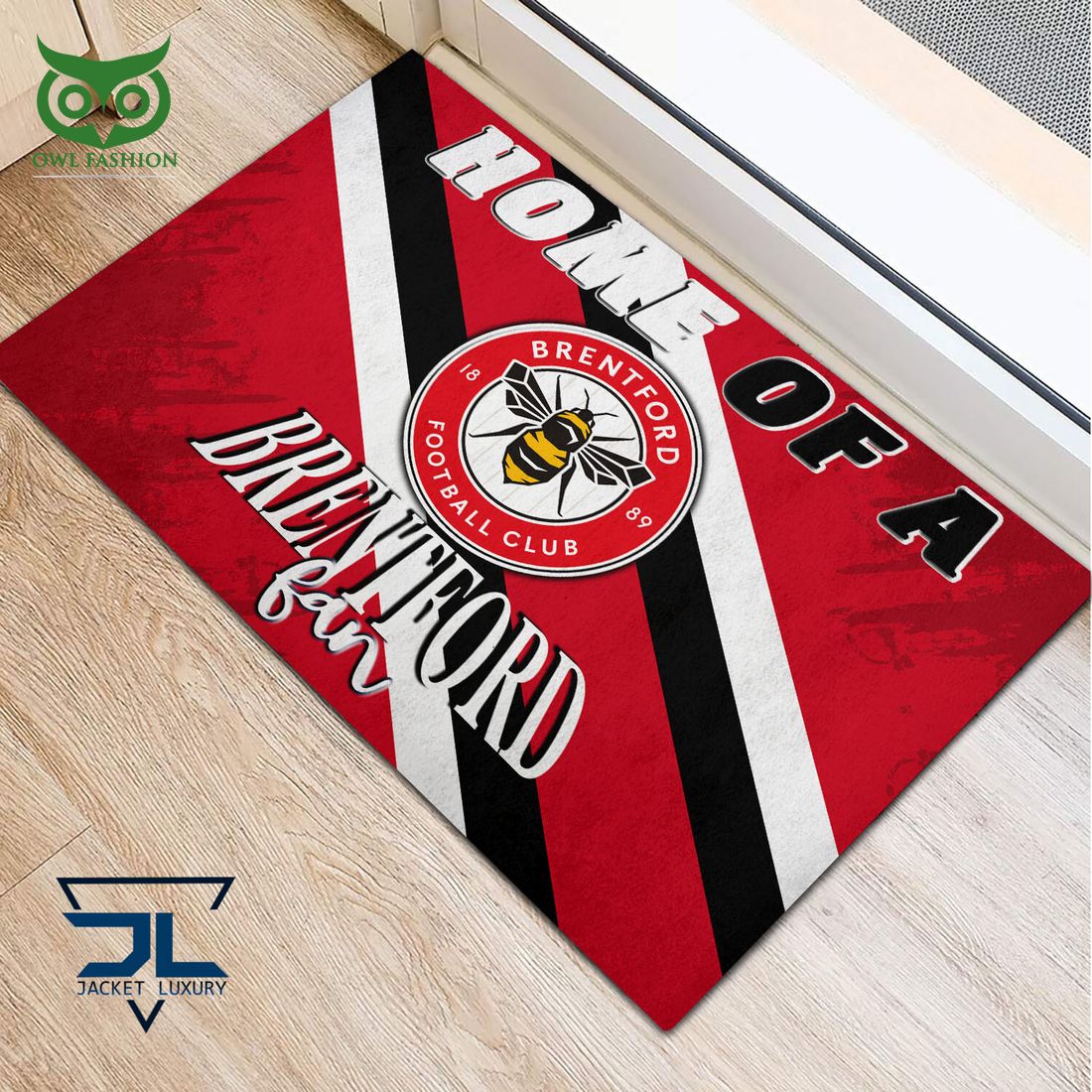 Brentford FC Premier League Custom Doormat