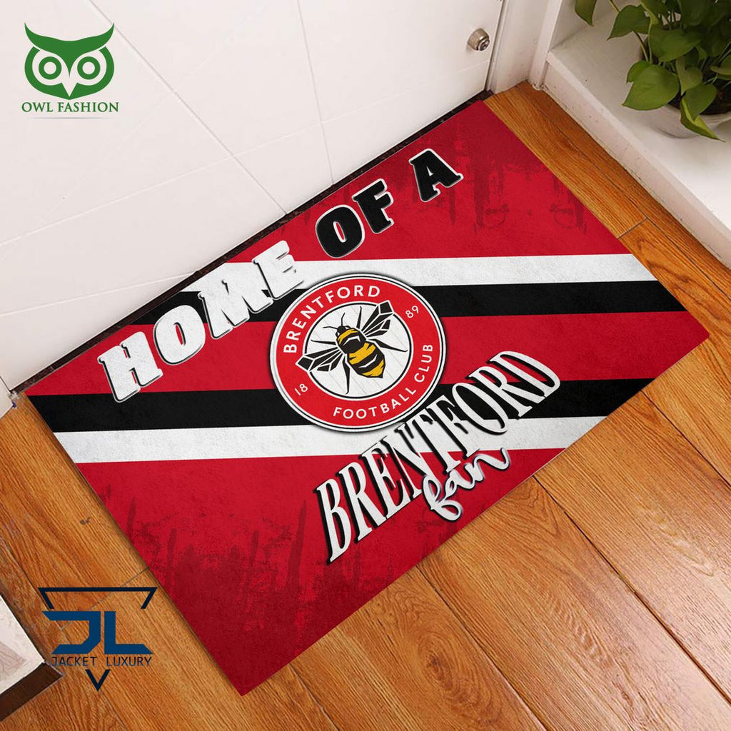 Brentford FC Premier League Custom Doormat