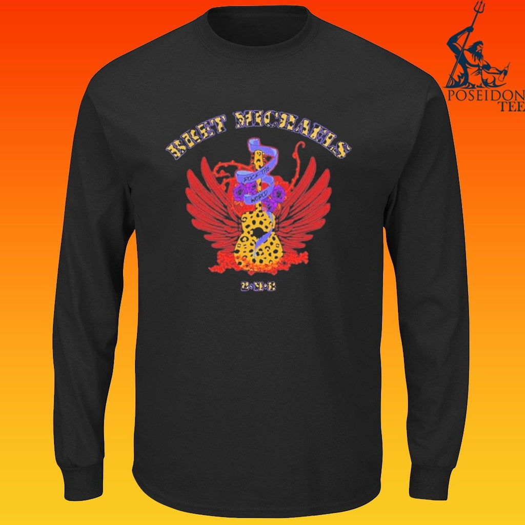 Bret Michaels Cheetah Print Guitar T-shirt