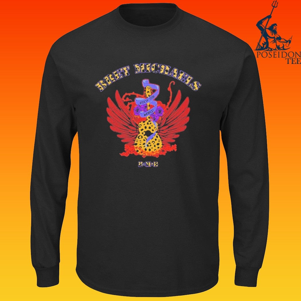 Bret Michaels Cheetah Print Guitar T-shirt