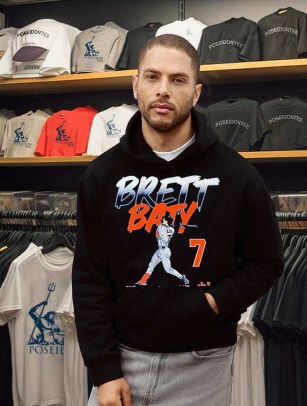 Brett Baty Slugger Swing Number T-shirt