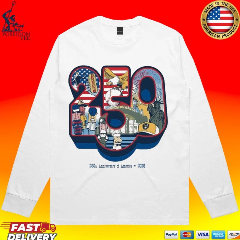 Brewers 250th Anniversary Of America 2026 T-shirt