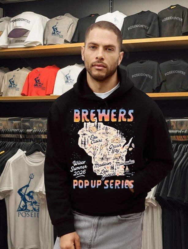 Brewers Wisco Summer Pop-up Series 2026 T-shirt