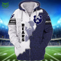 Bristol Bears Gallagher Premiership 3D TShirt Hoodie