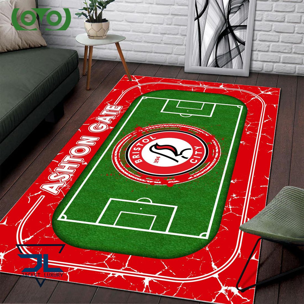 Bristol City EFL Championship Carpet Rug